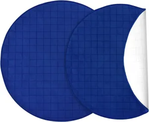 2 Pack Washable Pee Pads for Dogs, Reusable 36" Round Whelping Pads, Whelping Box for Dogs, Puppy Training Pads with Non-Slip Back for Playpen/Crate, Dog Housebreaking Absorption Pad