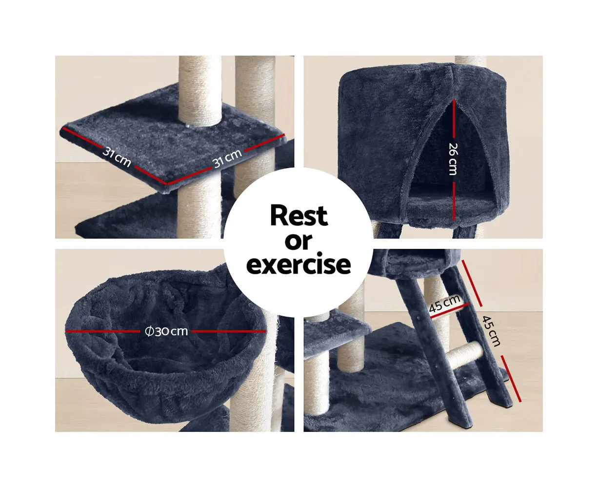 3 Bed 3 Hammock 3 Level Cat Tree 244cm