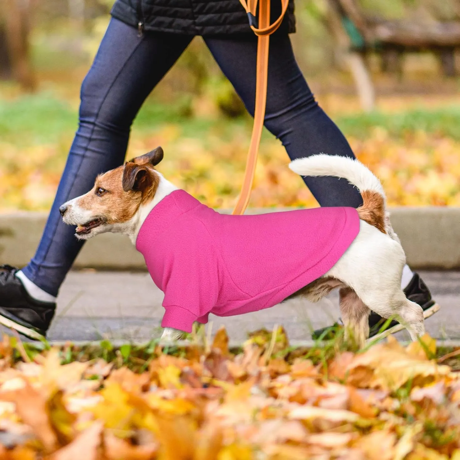 3 Pack Pet Sweaters for Small Dogs, Fleece Turtleneck Soft Warm Dog Sweatshirt Puppy Sweater Boy Girl (Pink Hotpink Purple,S)