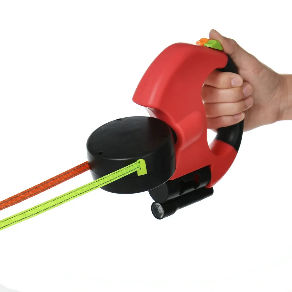 360-Rotating Retractable Dog Leash