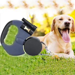 360-Rotating Retractable Dog Leash