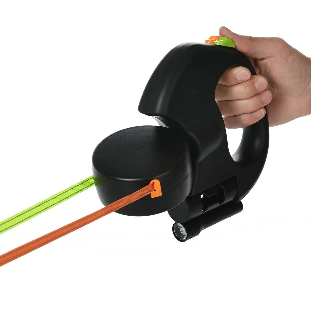 360-Rotating Retractable Dog Leash