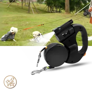 Anti-winding Retractable Dog Leash