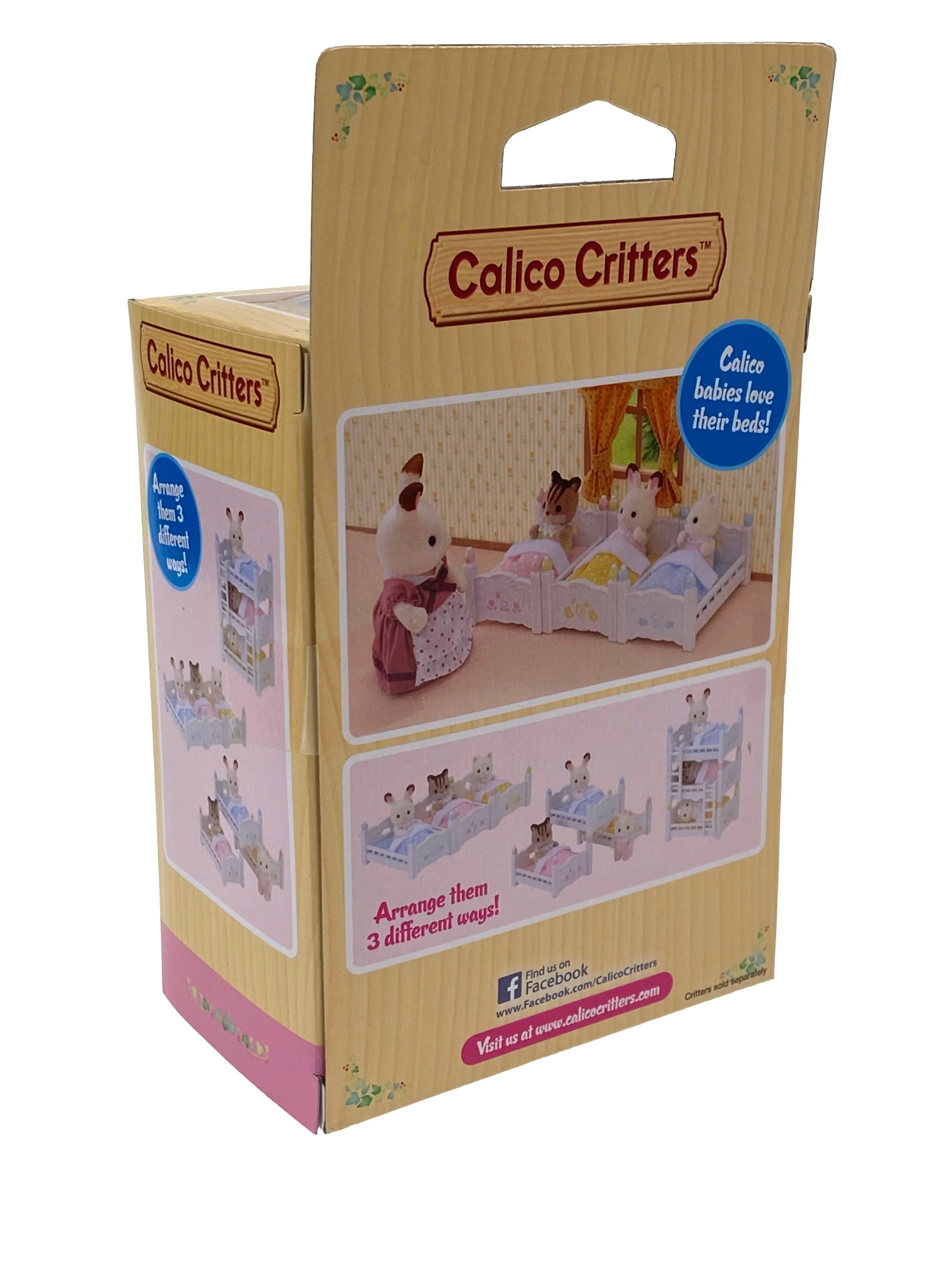 Calico Critters Triple Baby Bunk Beds