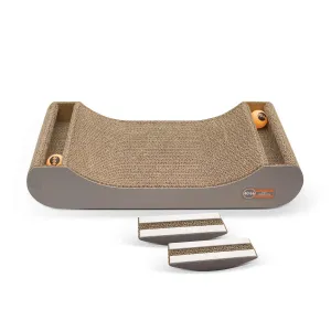 Cardboard Cat Scratcher Toy - Kitty Tippy Scratch N' Track Cardboard Toy - K&H Pet Products