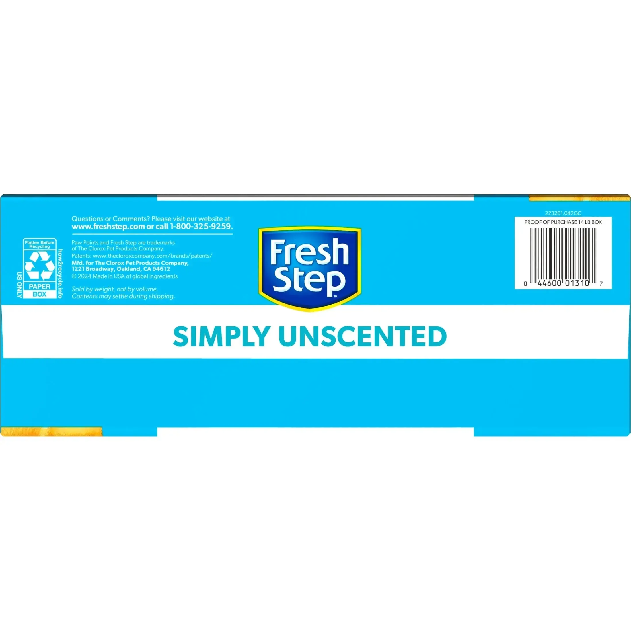 Cat litter Simply Unscented Clumping Cat Litte
