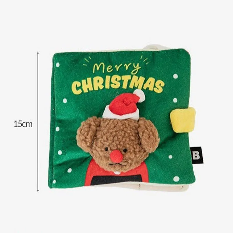 Christmas Nosework Playbook Dog Toys
