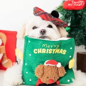 Christmas Nosework Playbook Dog Toys
