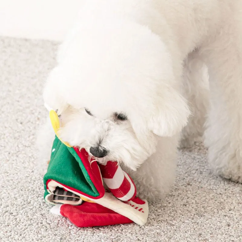 Christmas Nosework Playbook Dog Toys