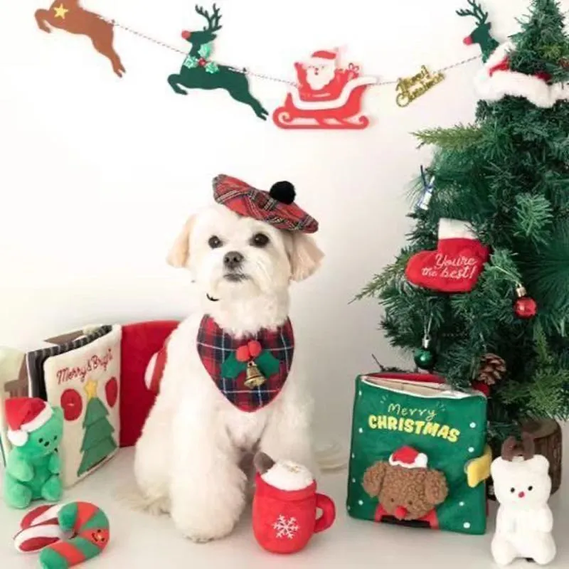 Christmas Nosework Playbook Dog Toys