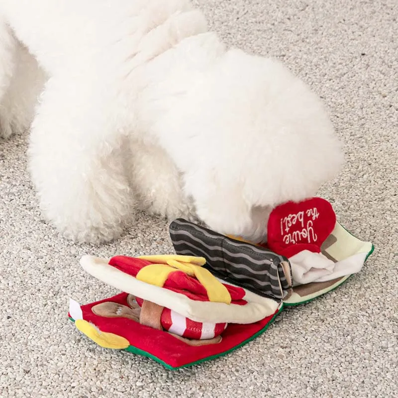 Christmas Nosework Playbook Dog Toys