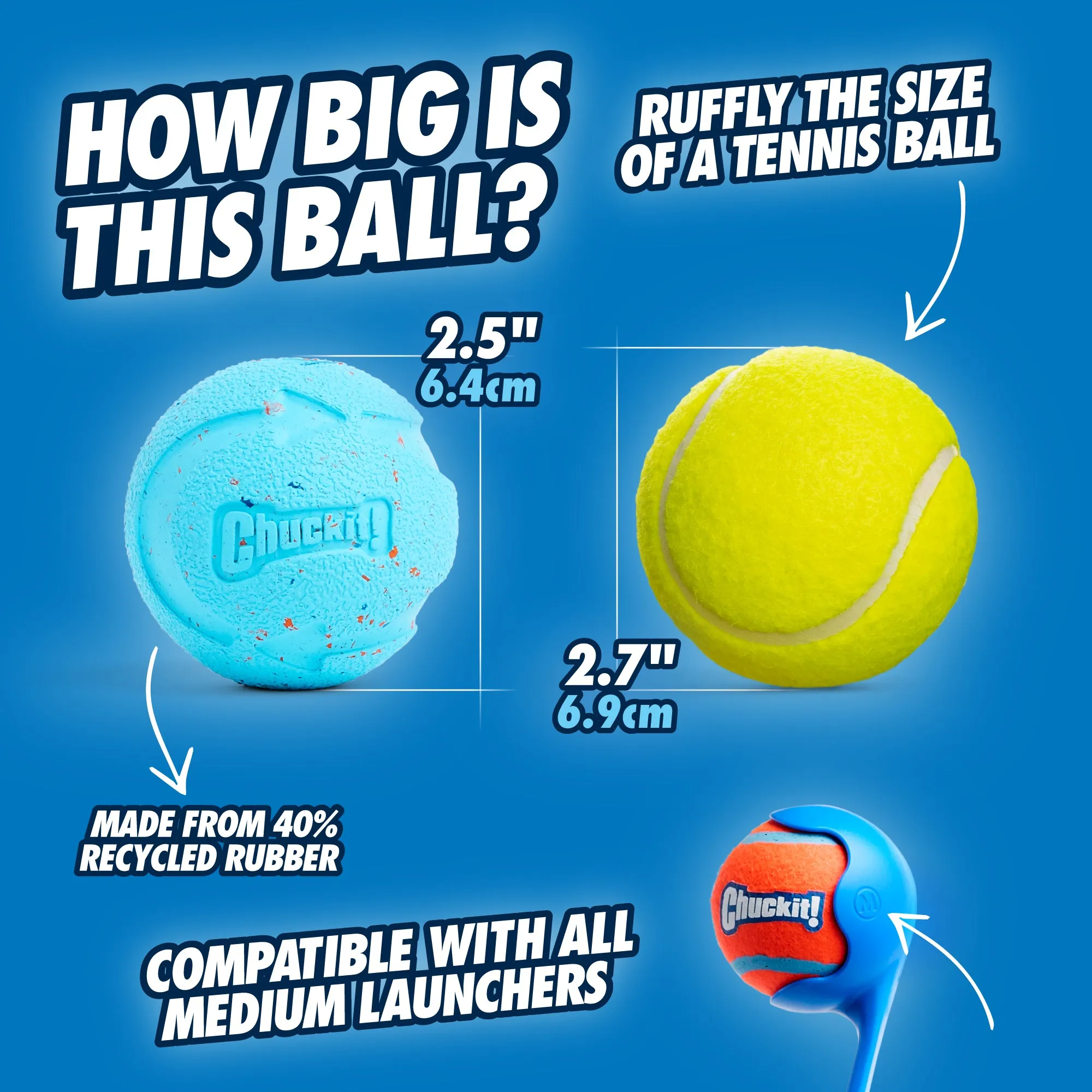 Chuckit! Rebounce Fetch Ball