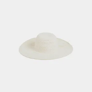 Clemente Floppy Hat - White - Final Sale