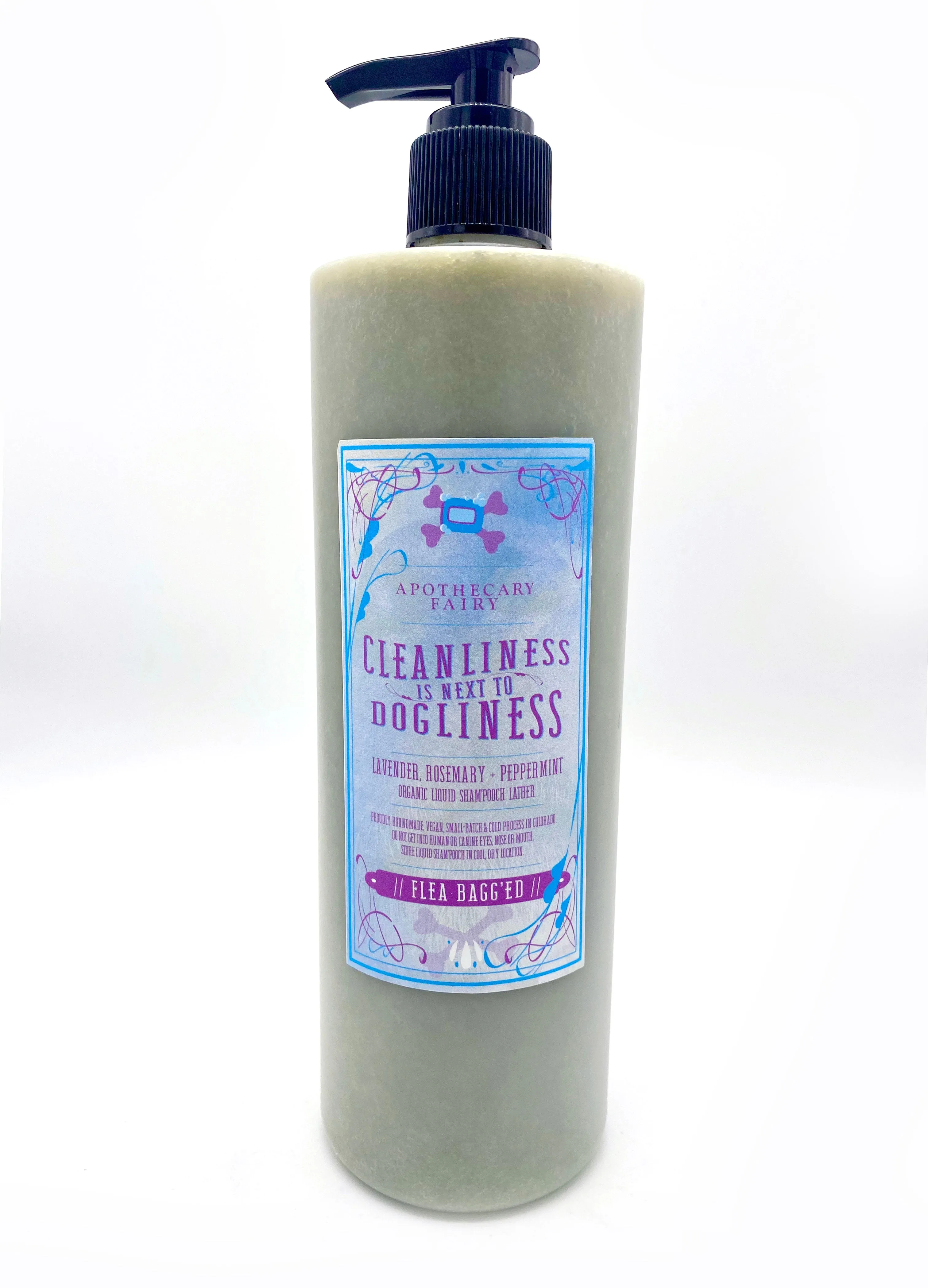 Dogliness AF- Fleabagg'ed Liquid Sham'pooch 16oz