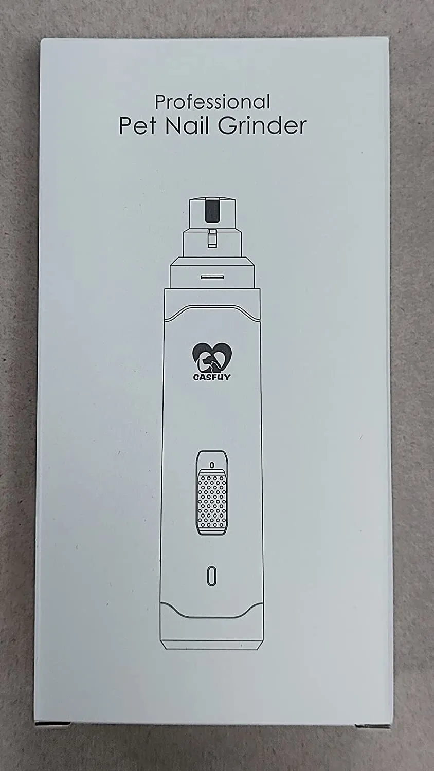 Electric Rechargeable Pet Nail Trimmer Painless Paws Grooming & Smoothing