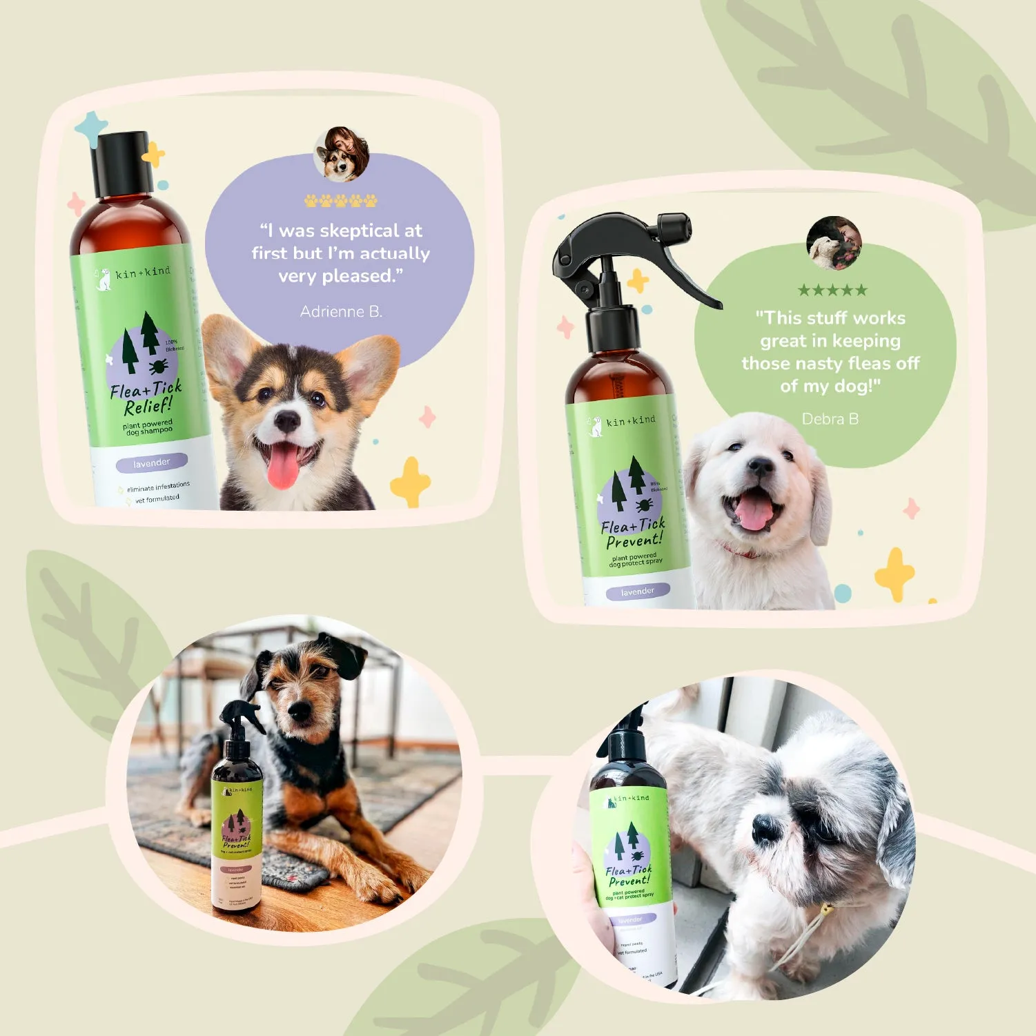 Flea Tick Relief Dog Shampoo