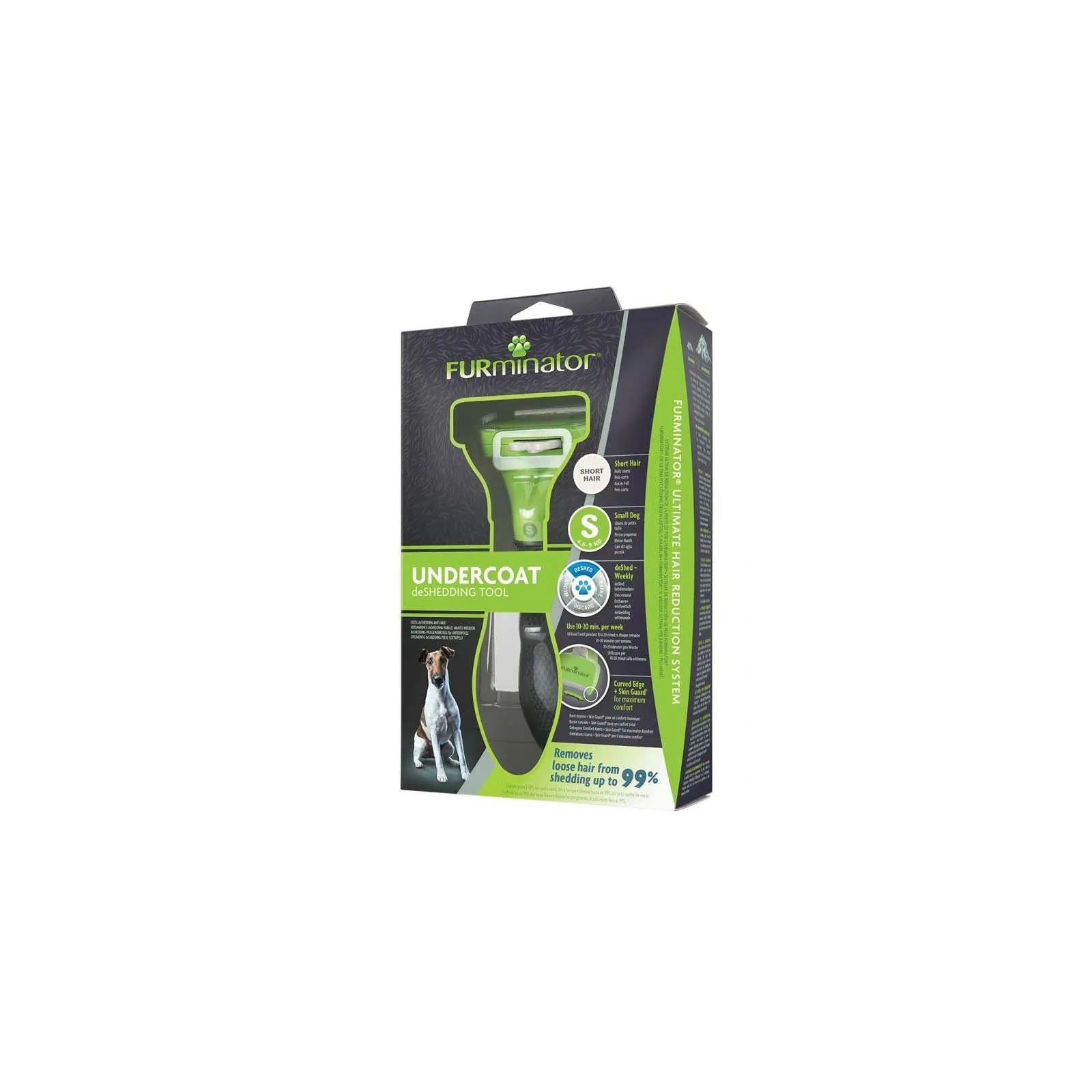 FURminator Četka za kratkodlake pse, deShedding Tool