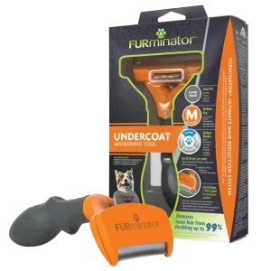 Furminator Medium dog Undercoat Deshedding tool, Long hair .