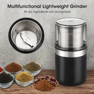 GrindMate Pro: Compact 220V Coffee & Grain Grinder