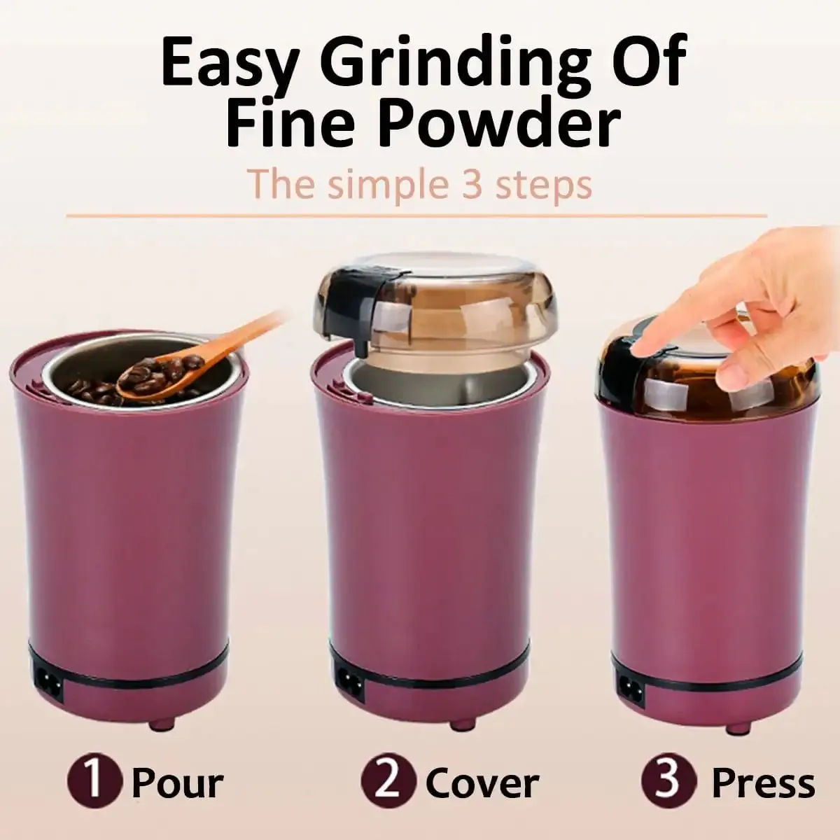 GrindPro Swift: Versatile Electric Grinder for Kitchen