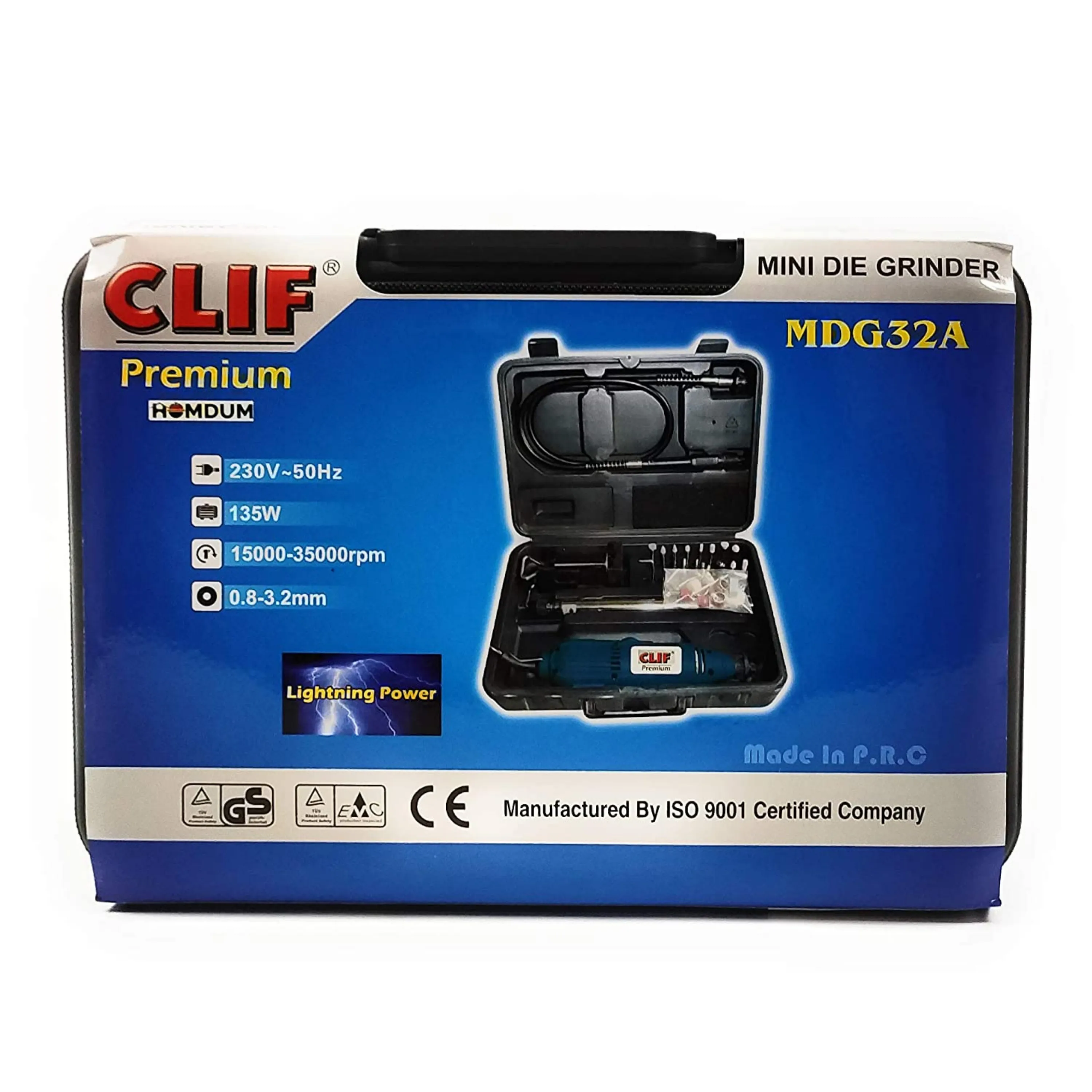 Homdum Multifunctional Clif Mini Rotary Die Grinder Tool Kit with 40 Pieces Grinding Stones, Sanding Roll and Diamond Bits Accessories Including 1 Flexible Shaft and 1 Set Mounting Stand