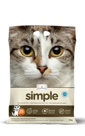INTERSAND SIMPLE CLUMPING LITTER 40#