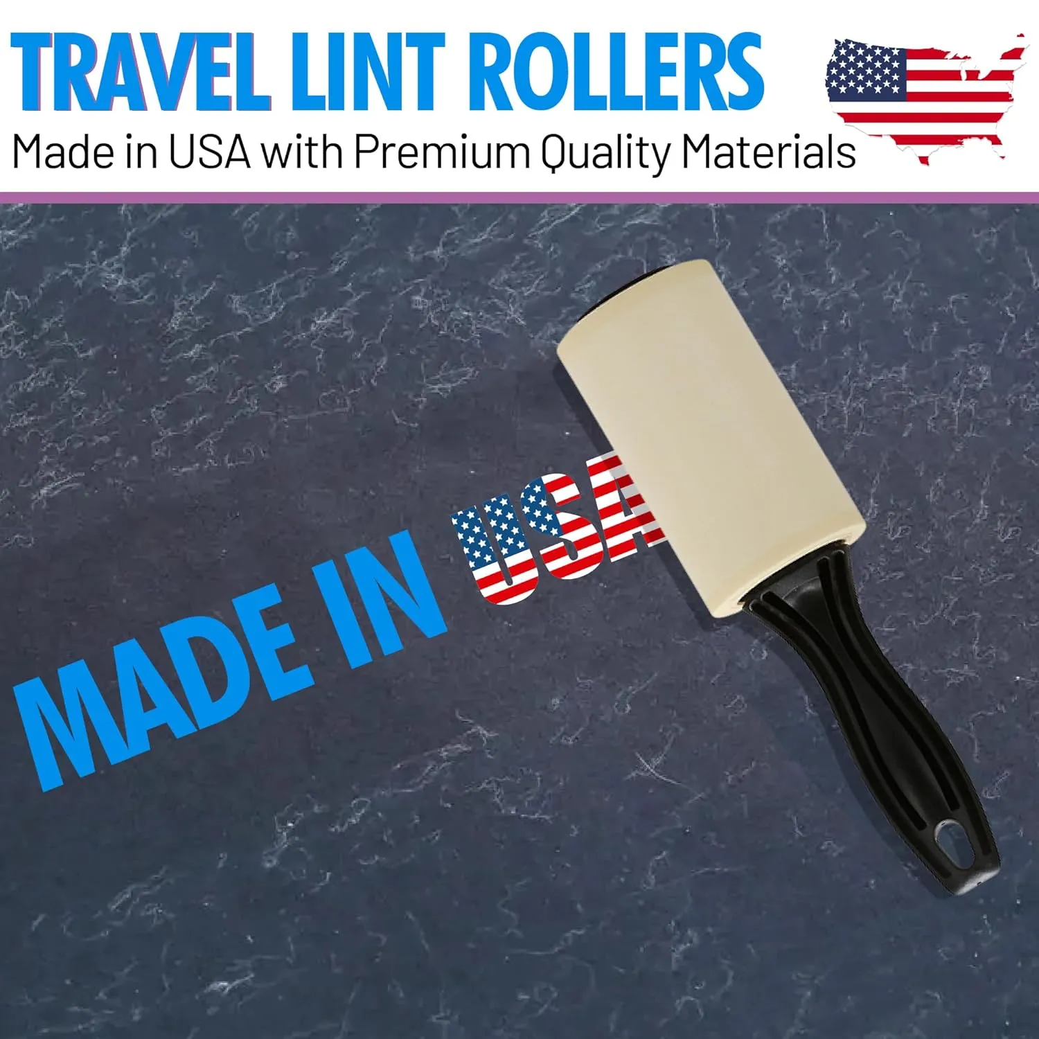 Mini Lint Rollers for Quick Cleanup  Extra Sticky Pet Hair Remover for Clothes, Carpet, Furniture & Car - Dog/Cat Hair Lint Remover -24 Rolls, 360 Sheets - Easy Peel, Everyday Essentials, Made in USA