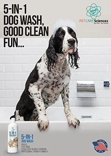 PET CARE Sciences Dog Shampoo Range | Naturally Derived | Dog and Puppy Shampoo and Conditioner | Made in The USA
