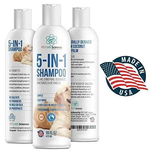 PET CARE Sciences Dog Shampoo Range | Naturally Derived | Dog and Puppy Shampoo and Conditioner | Made in The USA