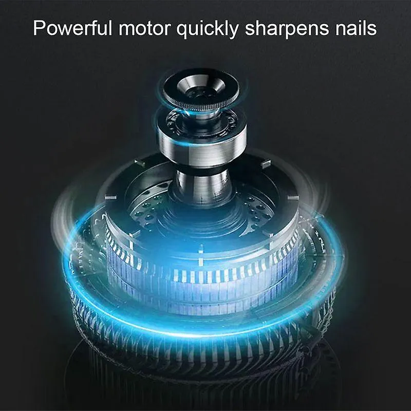 Pet nail tools led pet dog nail grinder and clippers 3-speed rechargeable electric pet nail trimmer