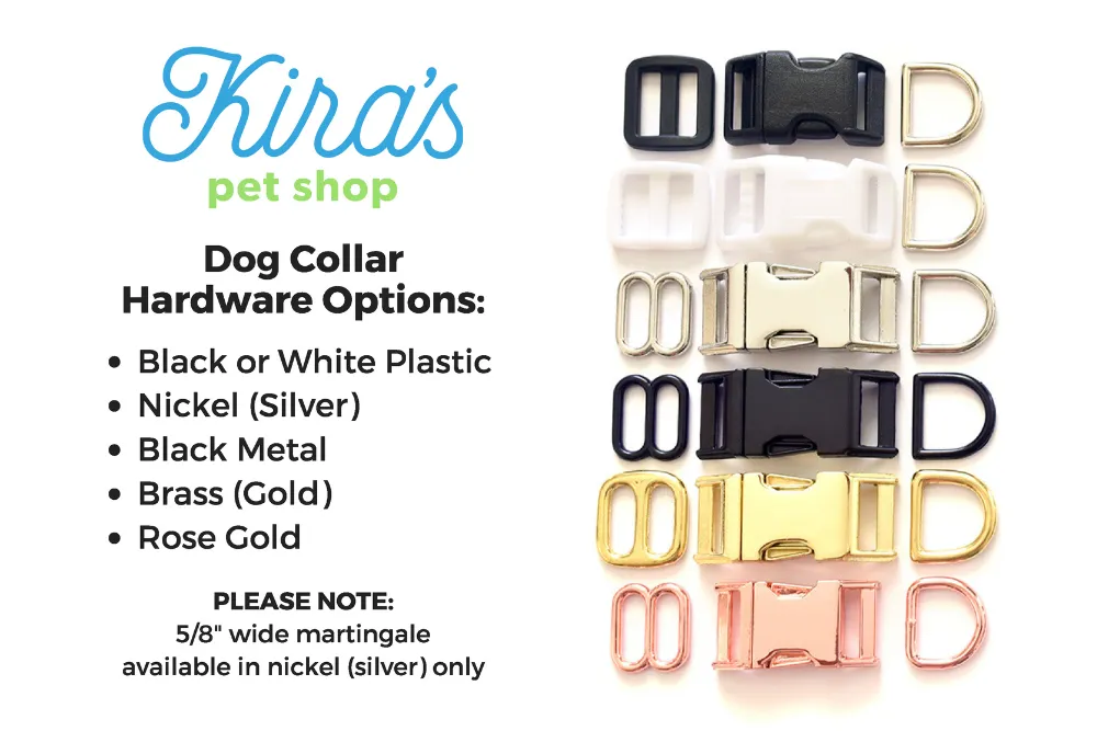 Pink Watermelon Dog Collar