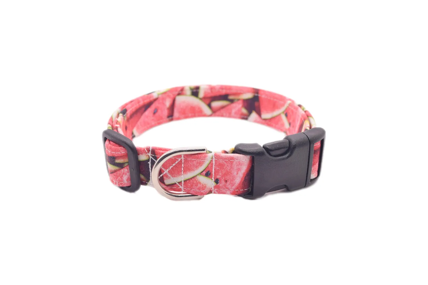 Pink Watermelon Dog Collar