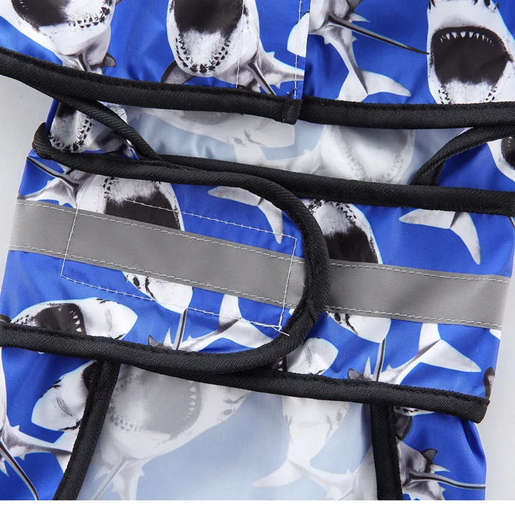 Raincoat Waterproof Slicker Poncho for Puppies