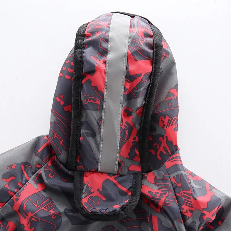Raincoat Waterproof Slicker Poncho for Puppies