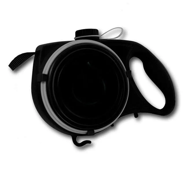 Retractable Dog Leashes 1.5M  5 In 1 Belt Puppy Pet Walking Nylon Traction Rope Small Medium Dogs Pet Products Folding Bowl Hook