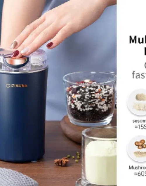 Stainless Steel Coffee Bean, Spice Grinder