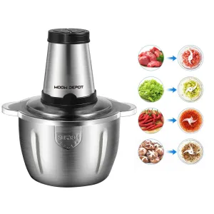 Stainless Steel Electric Meat Grinder Vegetable Cutter Maker