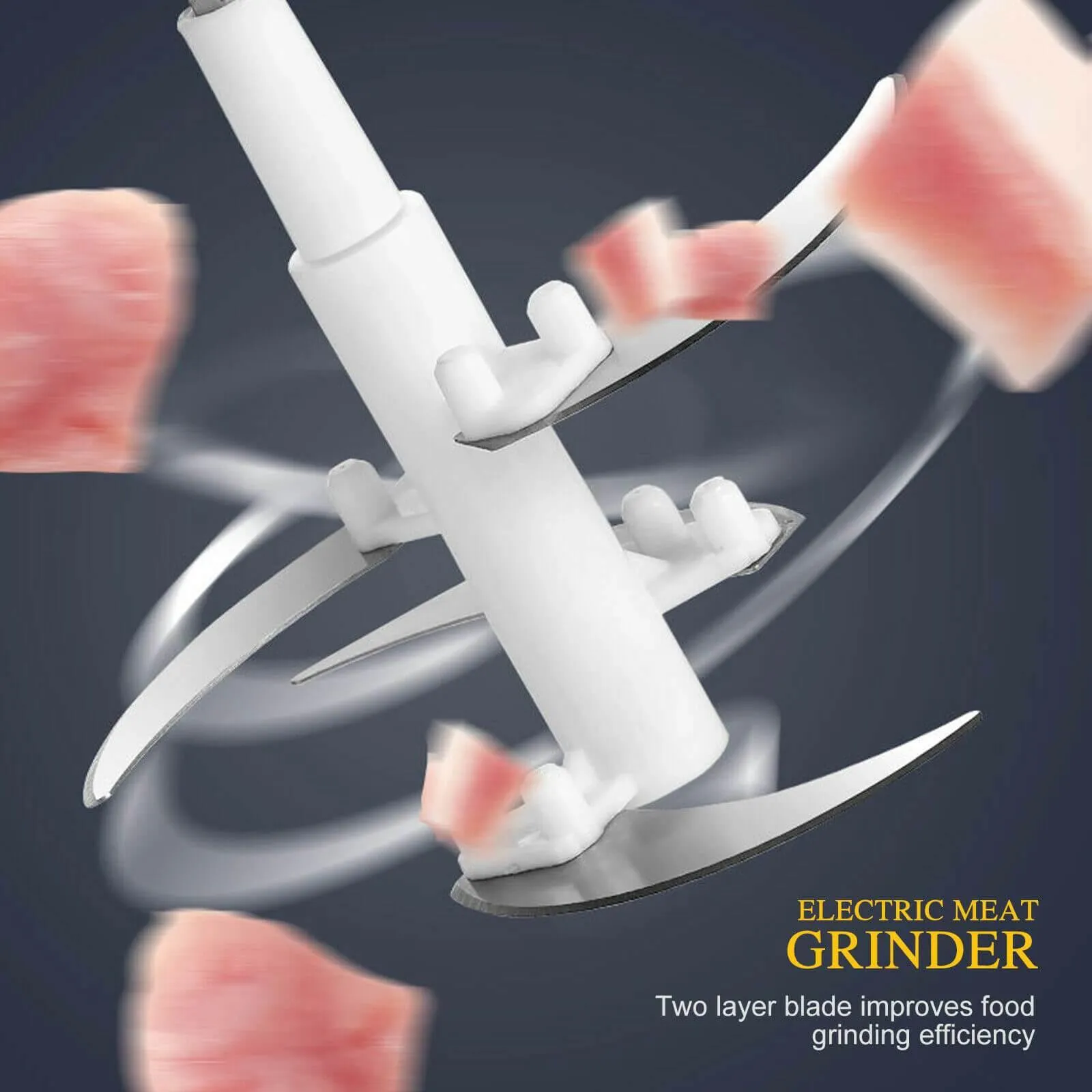 Stainless Steel Electric Meat Grinder Vegetable Cutter Maker
