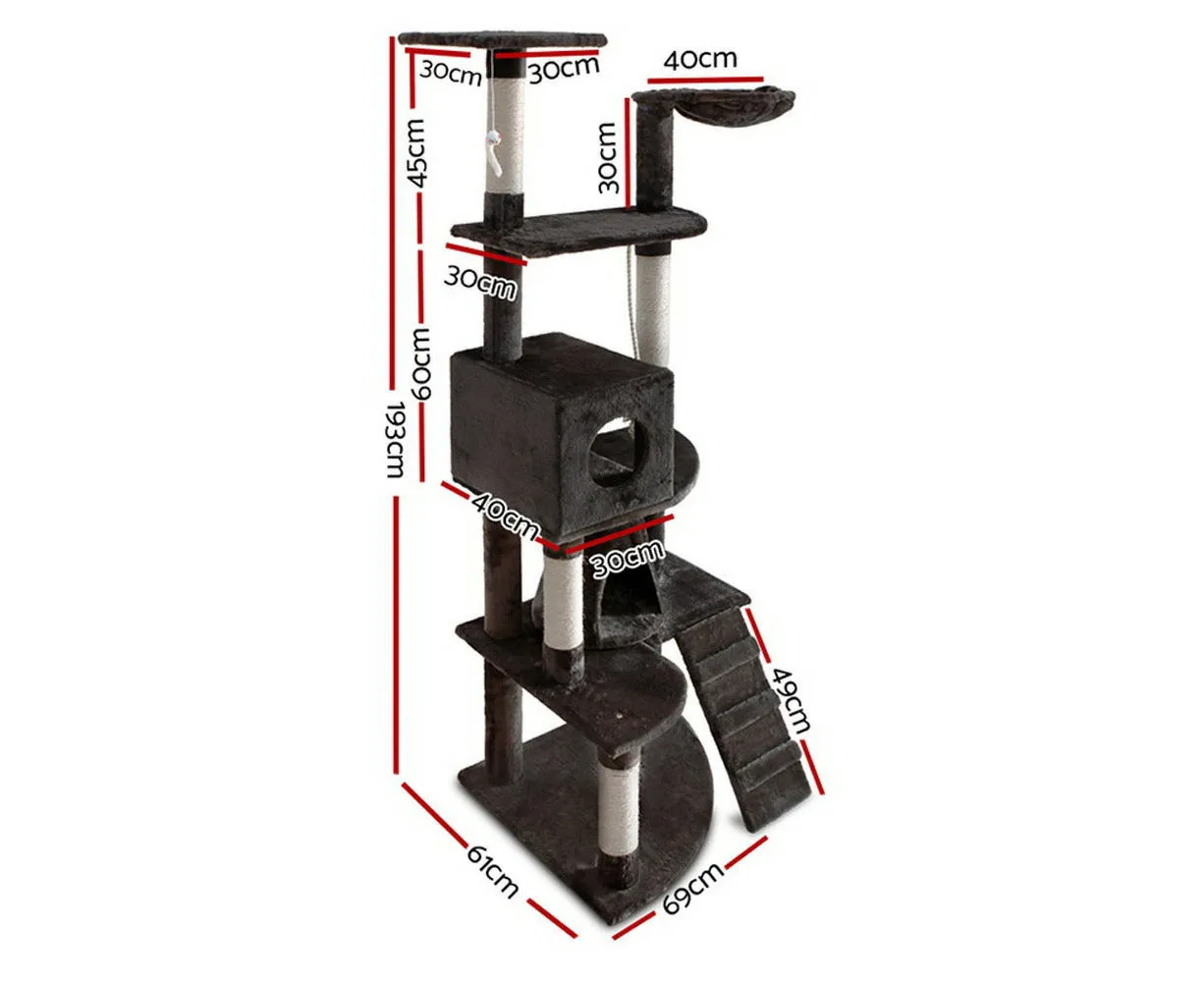 Tall Corner Cat Tower 193cm