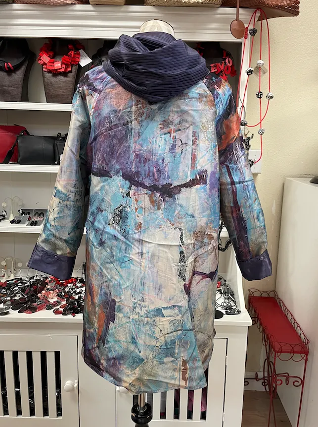 UbU Raincoat - Cadet/Wind Tendrils (CAWT)