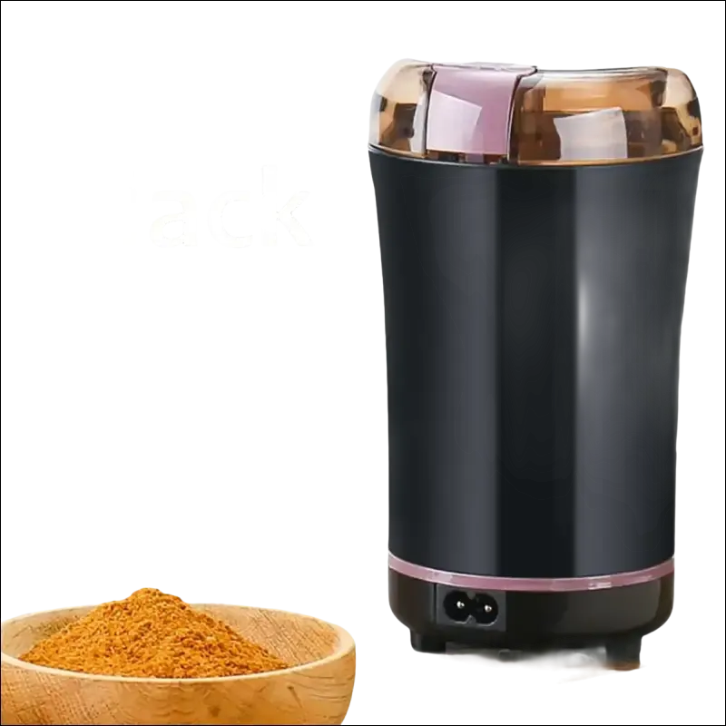 White Electric Coffee Grinder Freshly Ground Goodness