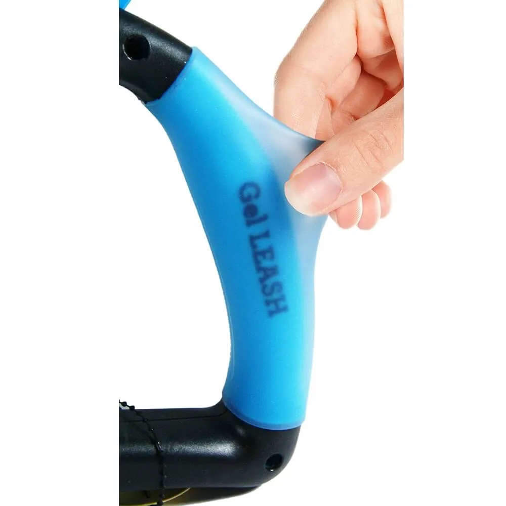 Wigzi Retractable Tape Gel Handle Leash Blue